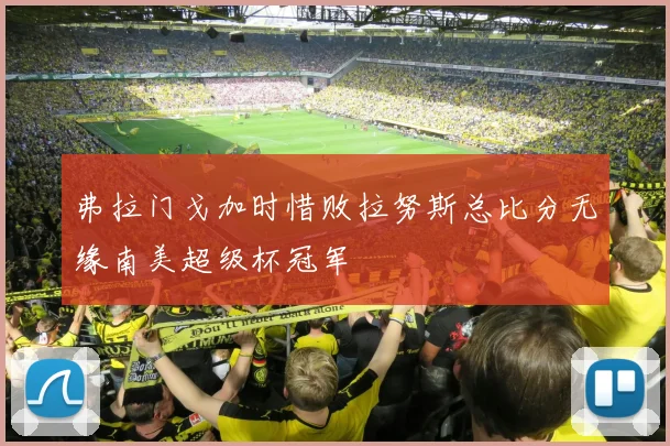 弗拉门戈加时惜败拉努斯总比分无缘南美超级杯冠军